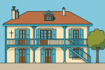 La Maison bleu ciel